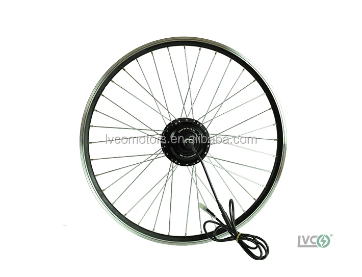 250W Brushless Gear Hub Motor Electric Bike Conversion Kit Battery