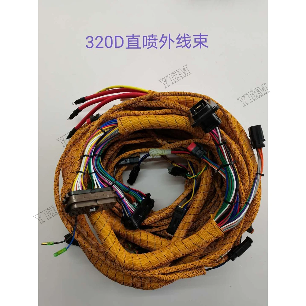 Main Wiring Harness (Direct Injection) for Caterpillar 320D Universal Engine Parts 2