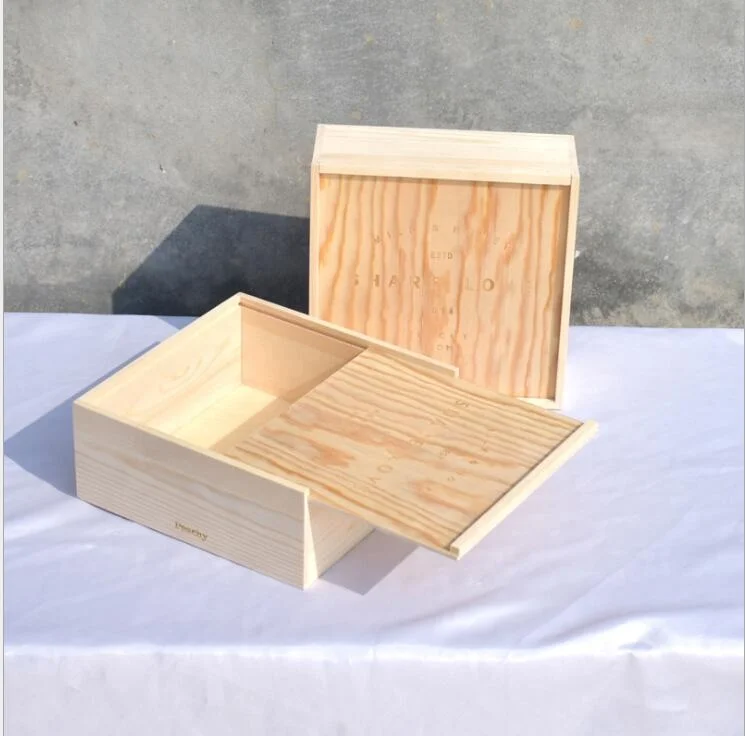 自己动手做自然色滑盖木箱 - buy diy wood box,slide lid wood box