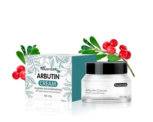 Private Label Custom Whitening Dark Spot Freckle Removing Niacinamide Arbutin and Kojic Acid Brightening Face Cream