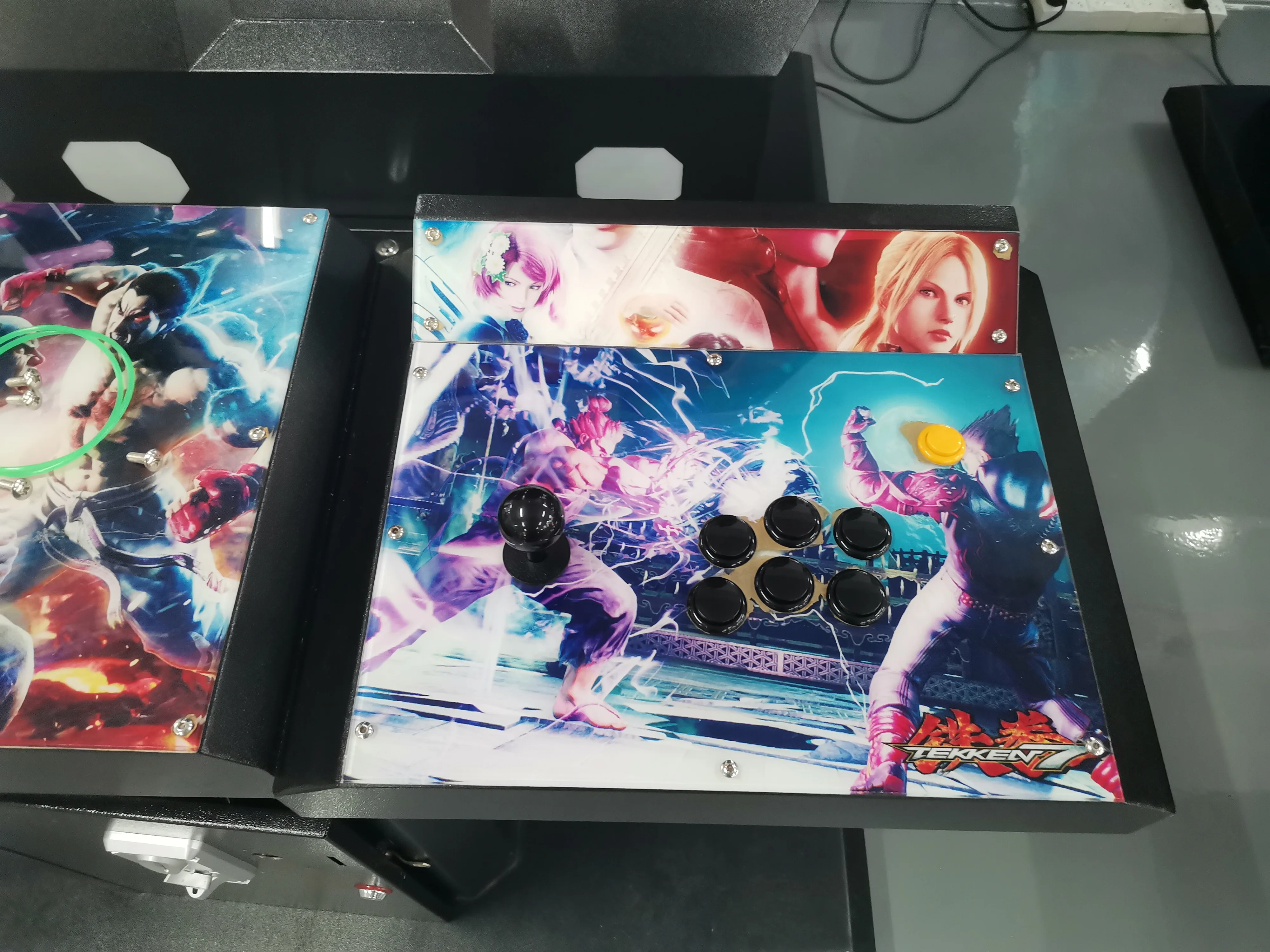 Funpark Hot Selling Coin Operated Arcade Fighting Game Machine Arcade Video Electronic Fighting Game Machine for Shopping Mall factory