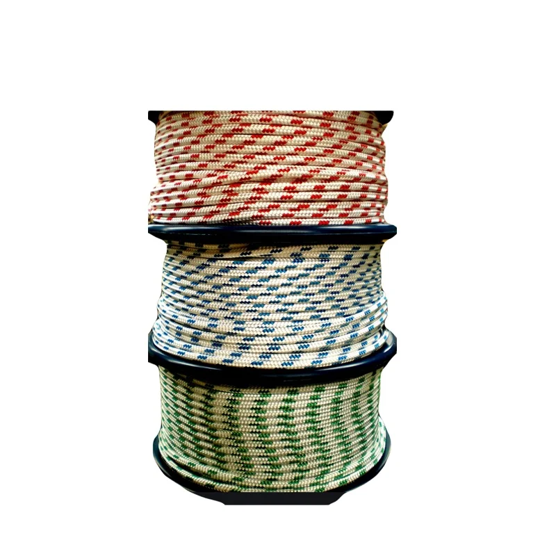 JINLI 3/8/12 strand twisted marine polyester mooring rope