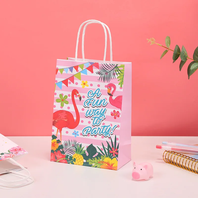 Wholesale Small Kraft Paper Party Favor Wedding Birthday Gift Bags With