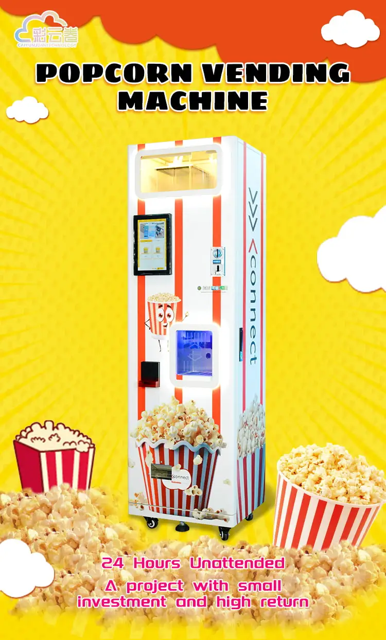 Commercial Large Capacity Fully Automatic Machine Snack Equipment