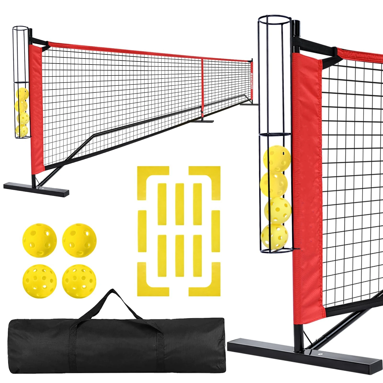 Customized Portable Pickleball Net Pickleball Colorful Customized Sport Training Game Pickleball Net details