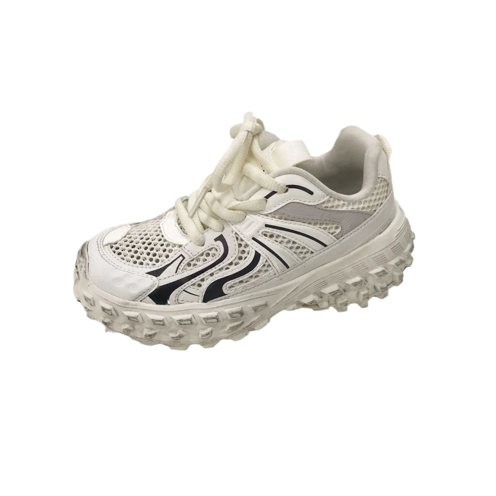 Kids Dad Shoes 24 Summer New Boys Single Net Old Vintage Sneakers