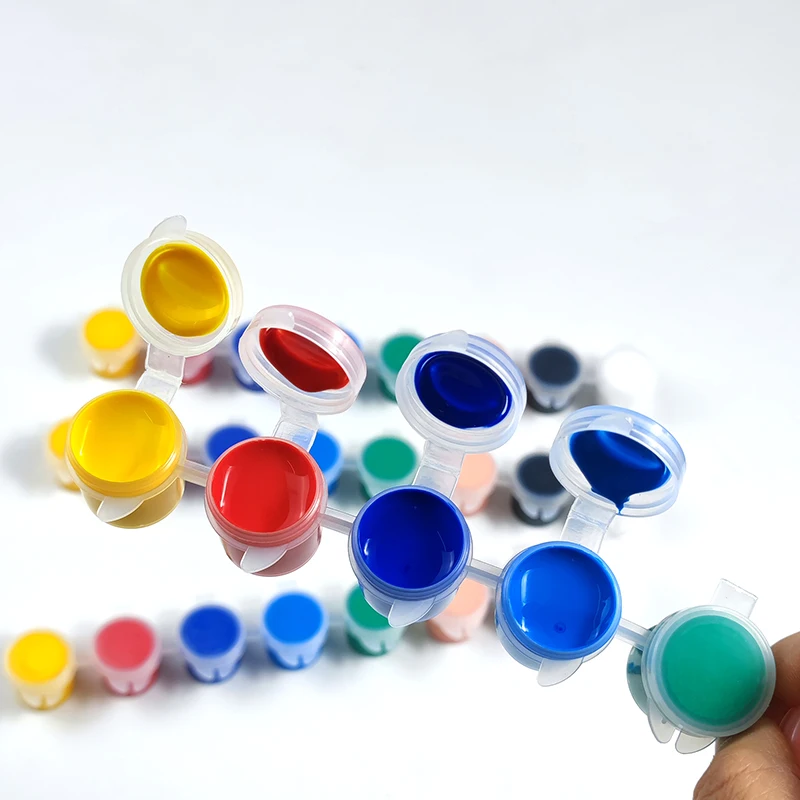 Acrylic Paint Manufacturers Brushes Set Non Toxic Multisurface Acrylic