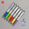 Silver pen holder color set
