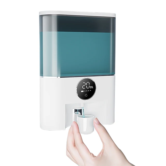 New Smart Sensor Home Appliance Desktop Wall Mounted Double Use Bathroom Automatic Mouthwash Dispenser