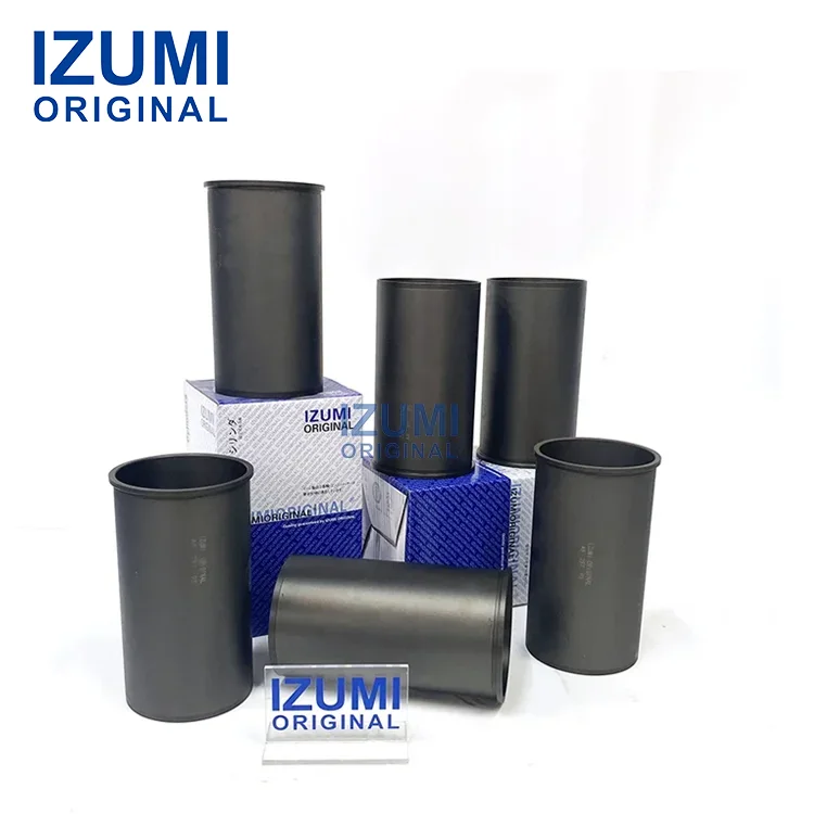 IZUMI ORIGINAL Exceptional Quality 6 PCS 6WF1 Cylinder Liner for Isuzu Diesel Engine Parts