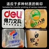 Pegatinas con logo personalizadas con envoltura despegable y personalización de texto.