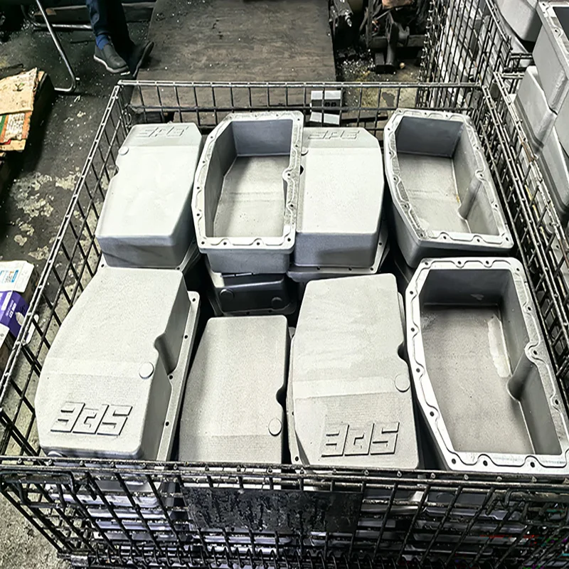 Aluminum Gravity Casting Automobile Oil Pan Premium Casting Services Product supplier