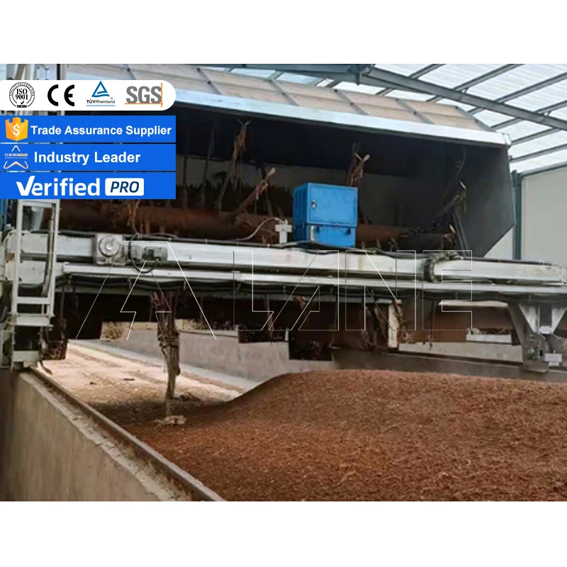 LANE Organic Fertilizer Production Composting Manure Turning Machine Fertilizer Waste Fermentation Pot