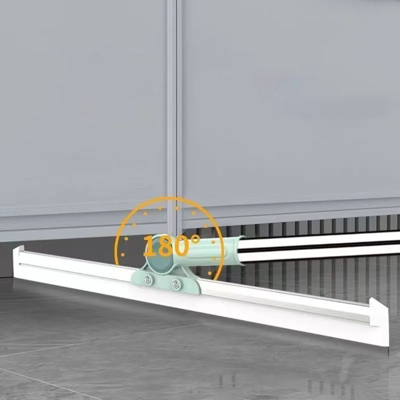 Multifunctional Magic Sweeper Broom Floor Scraper Dust Cleaner with Telescopic Handle Plastic Steel Material for Glass Cleaning