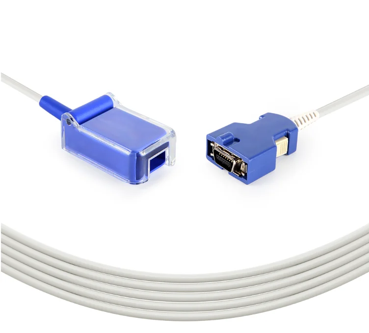 NELLCO DOC-10 N-600 Spo2 Extension Cable Spo2 Sensor Adapter Cable DOC-10 Spo2 Extension Cable