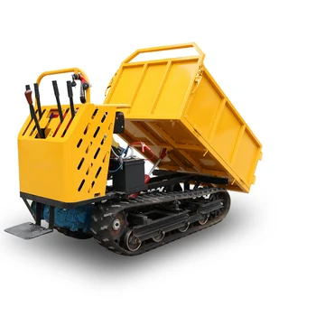 Tracked Farm Diesel Use Palm DOOVOL Heavy Duty Bucket Mini Truck Crawler Dumper