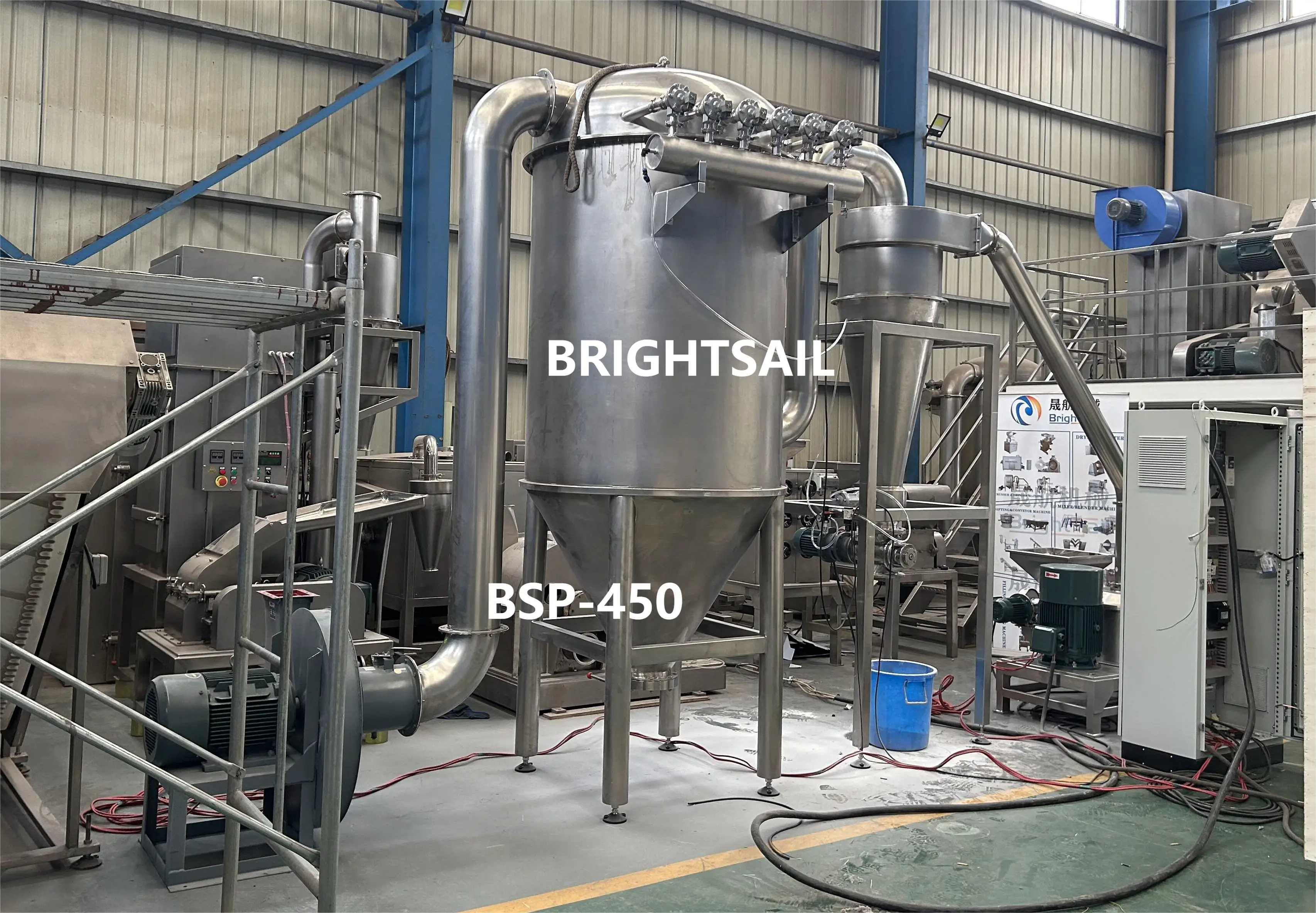 Brightsail Turmeric Powder Making Milling Machine Turmeric Root Grinding Machine Dried Turmeric Grinders Mill