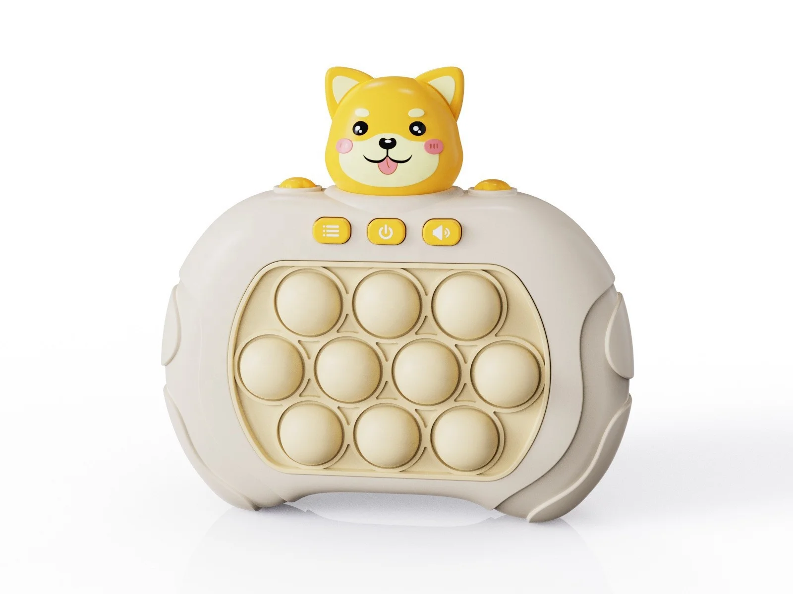 Push Puzzle Game Machine Light up Pop Game Pop Pro It Bubble Toy for Kids Teens Adults Decompression Toy