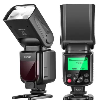 Neewer 750II TTL Flash Speedlite with LCD Display for  D7200 D7100 D7000 D5500 D5300 D5100 D3300 D3100 D3000 D700 D600