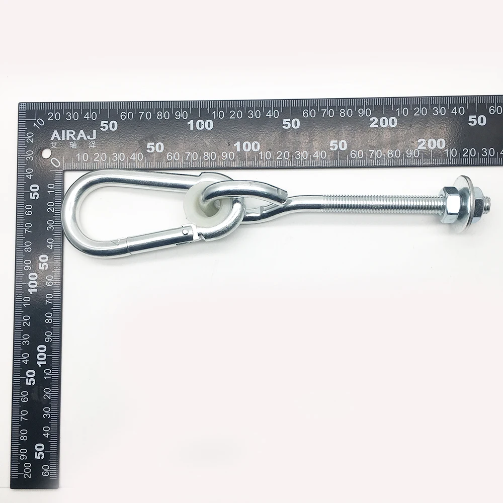 BT-0128 Washer Zinc Plated Electric Galvanized Steel Shaft Style Swing Hanger with Spring Clip