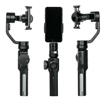 In Stock Zhiyun Smooth 4 Stabilizer for Smart Phone with 3 Axis Handheld Vlog Pocket Foldable Gimbal detail image