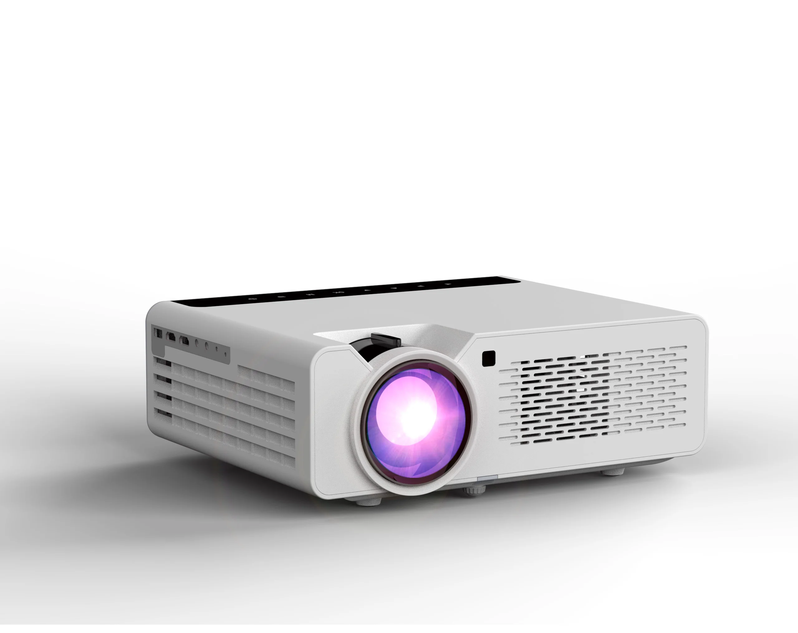 0系统5g wifi带电池液晶自动对焦梯形家庭影院投影仪