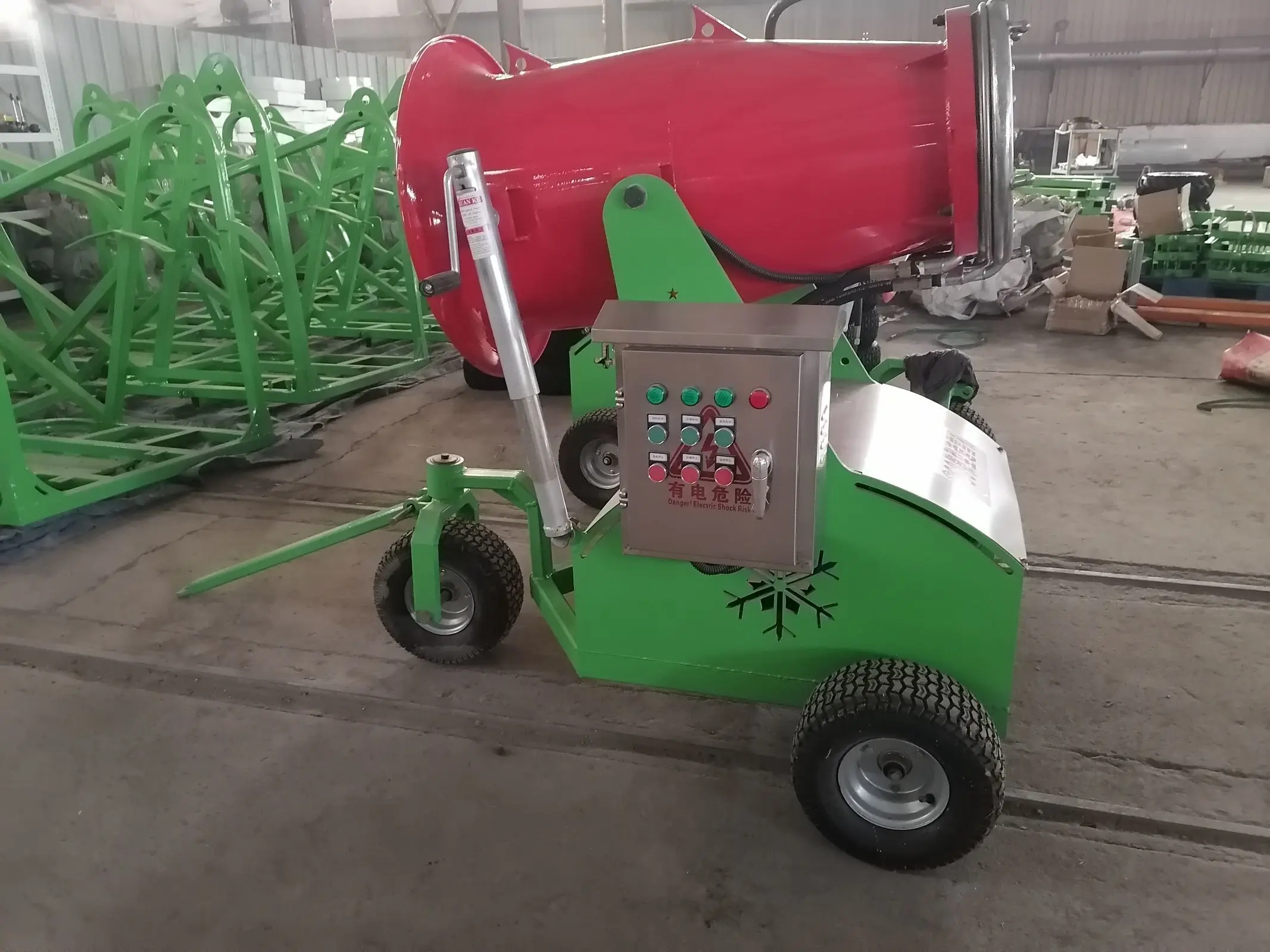 Large Outdoor Snowflake Machine Snowfall Making Equipment Snow Making Machine Artificial Snow Maker