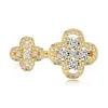 double clover #2 gold