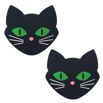 Cat Nipple Stickers Women's Disposable Nipple Patch Invisible Thin Sexy Anti Bump Intimate Accessories Nipple Cover case