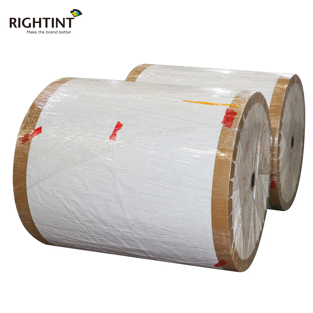Top 10 Chinese Manufacturer Self-Adhesive Vinyl Sticker Rolls Effective Price Label Jumbo for Flexography Printing for Masking