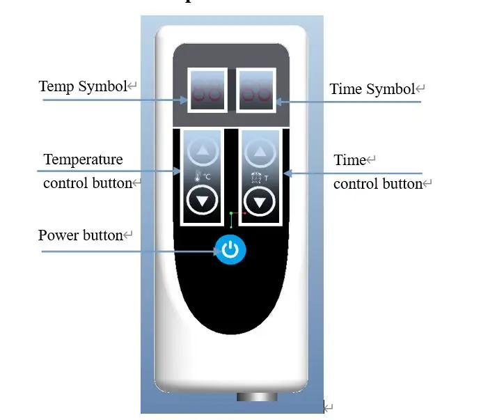 Инфракрасный Ручной нефритовый нагревательный проектор с 9 + 3 массажными шариками