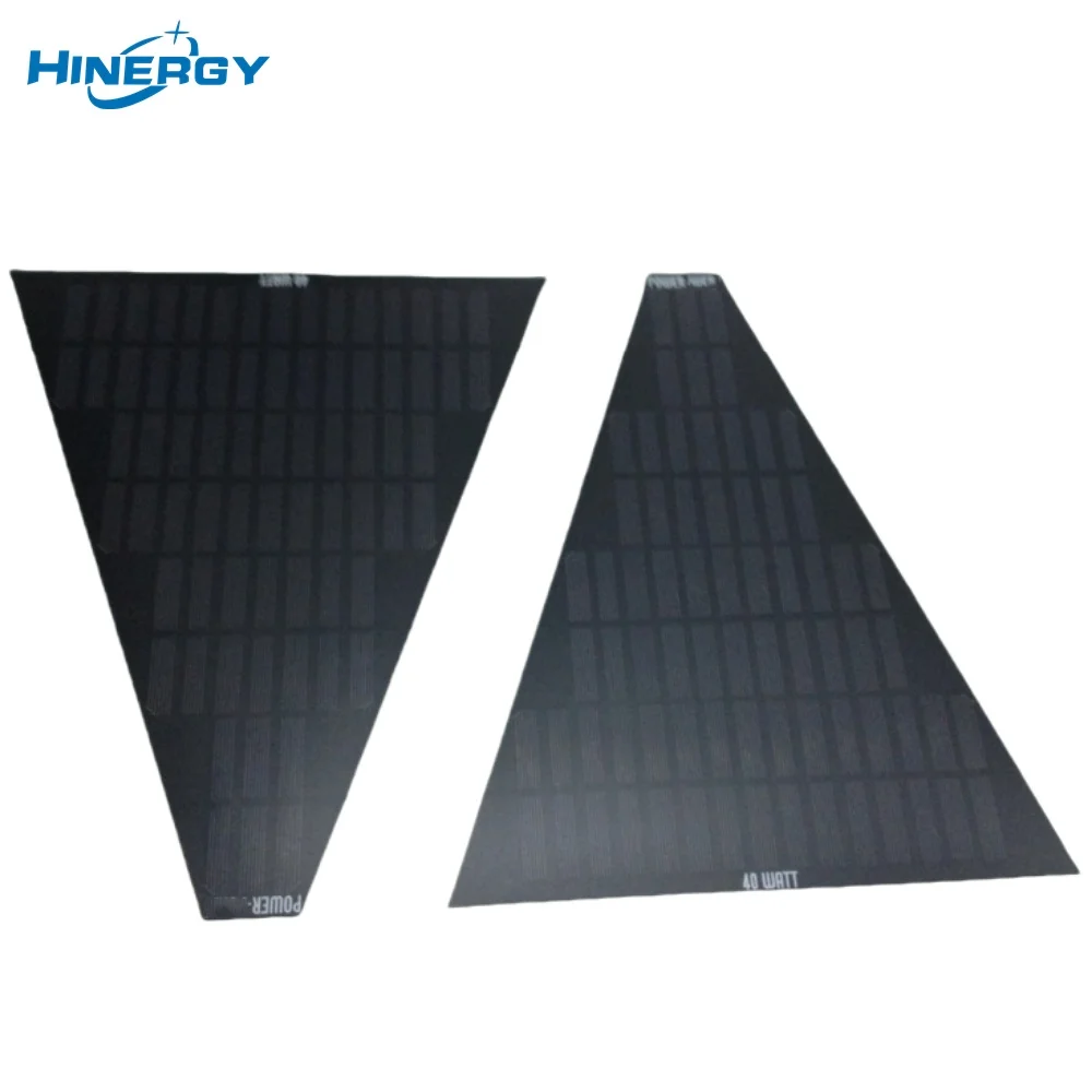 ソーラ様 ミニソーラーパネル6V 120mA三角形形状PERCタイプハーフセル