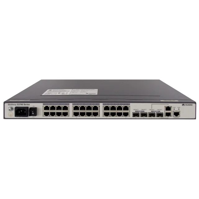 Brand New S3700-28TP-EI-AC Enterprise Network Switch with 24 Ports 100m POE SNMP QoS 1-Year Warranty