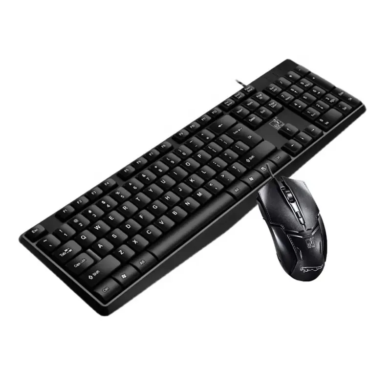 2025 Q9B Waterproof Mechanical PC Gaming Keyboard Mouse Combo Wired Set aperçu 5