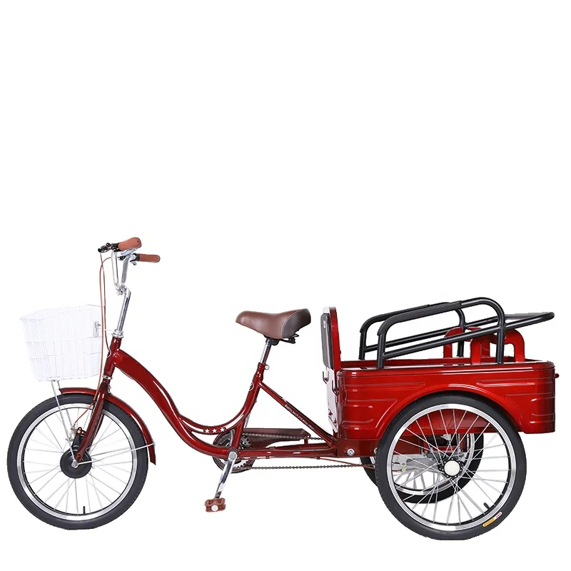 Good Quality Low Price 3 Wheel Bikes For Adults With Gears Adult Trike 