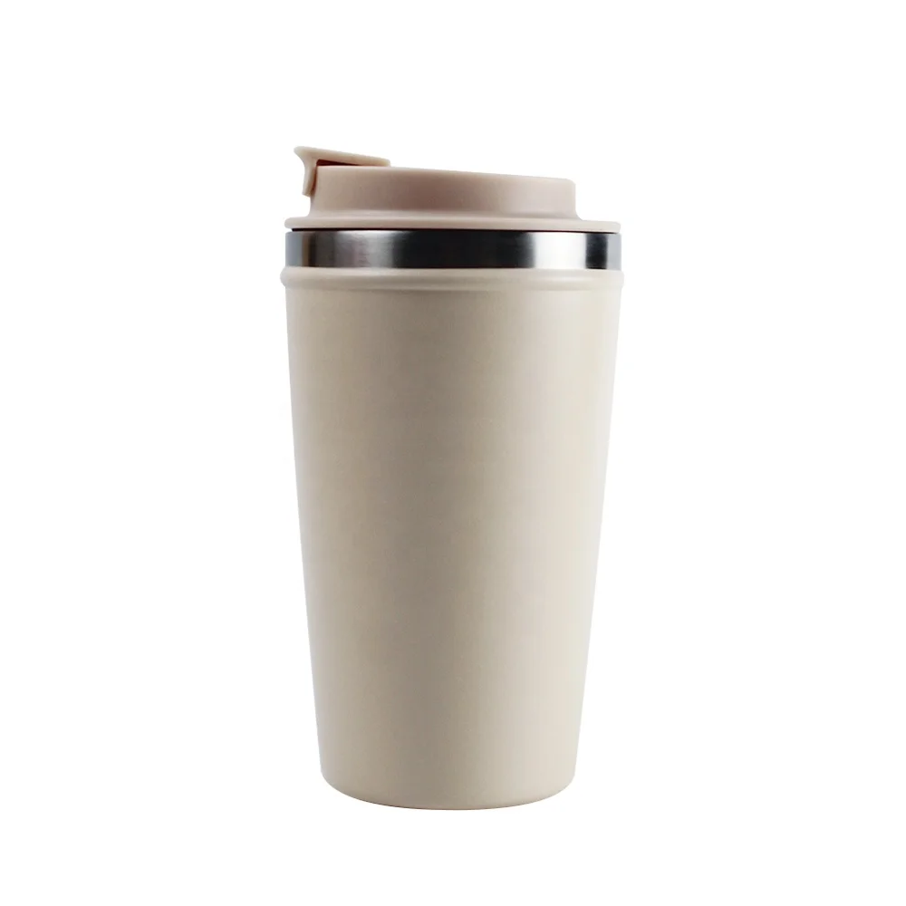12Oz Factory Direct Powder Coated Coffee to Go Mug Matte Insulated Cup Thermo Stainless Steel Vacuum Tumbler With Custom Logo