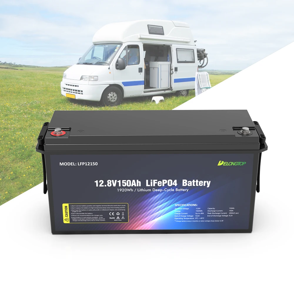 12.8V 300Ah LiFePO4 Battery - Delong Energy