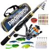 Canne + moulinet 200 + sac de pêche + boîte à appâts