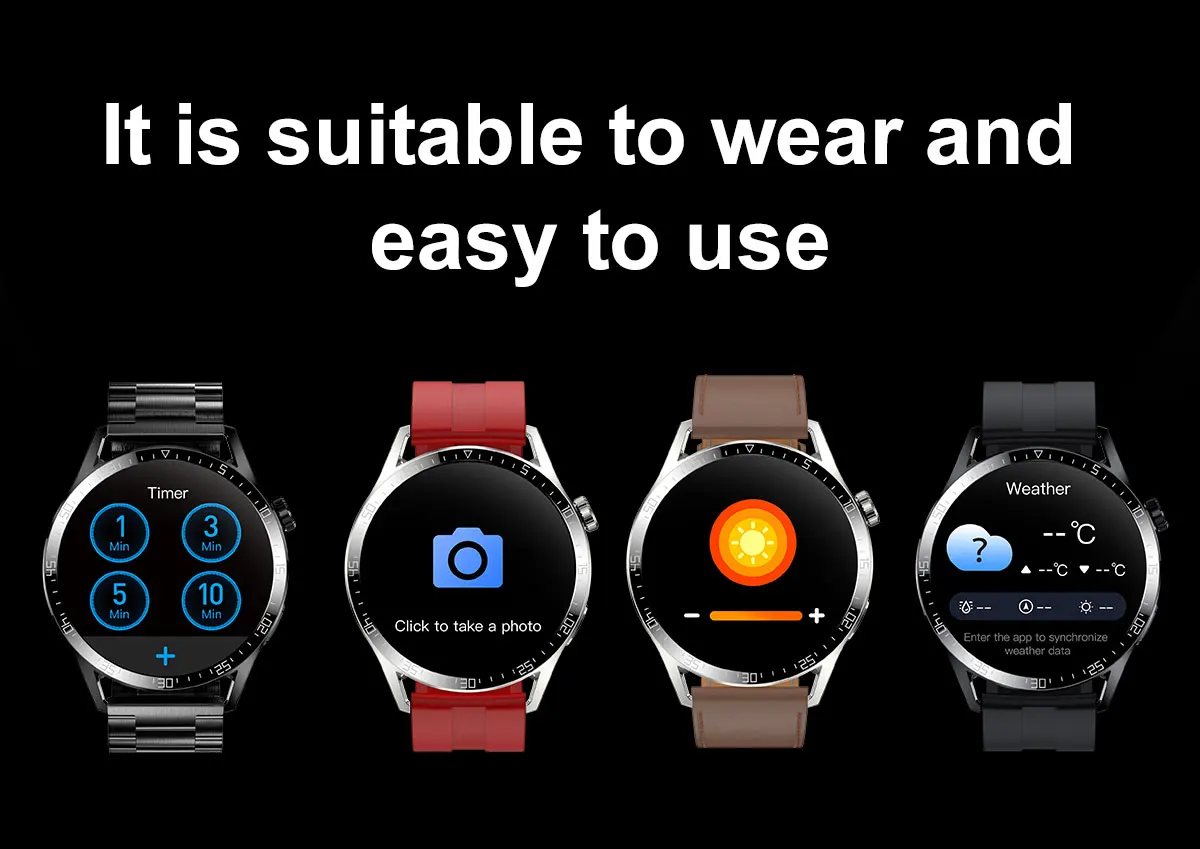 Montre connect&eacute;e Kalobee SK37 1,53 pouce avec Bluetooth, appels, intelligence artificielle vocale, lecteur de musique, NFC, bouton rotatif, &eacute;cran toujours allum&eacute; et chargement sans fil.