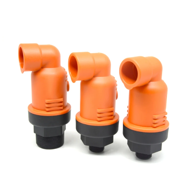 Orange PVC Plastic Quick Release Air Automatic Air Release Valve