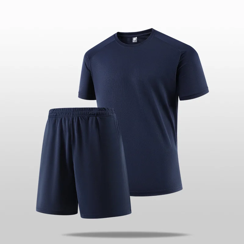 Good Quality Quick-drying Short-sleeved Sports T-shirts Running Breathable Polyester Spo aperçu 3