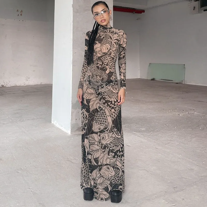 slim fit dress slacks Sexy Tight Side Slit Bodycon Red Evening Dress Prom Dress main image 0