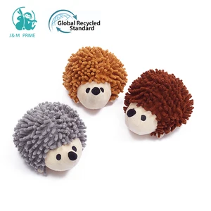 New Design Hedgehog Pet Plush Toys Dog Chew Squeaky Toys Bite