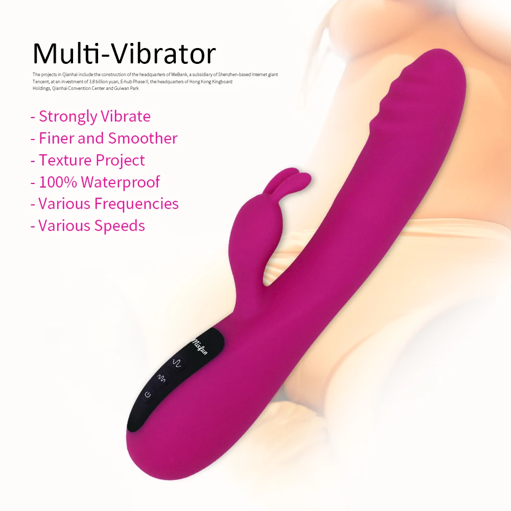 2023 Hot New Rabbit silicone g-spot dildo vaginal vibrator sex toys for women adult