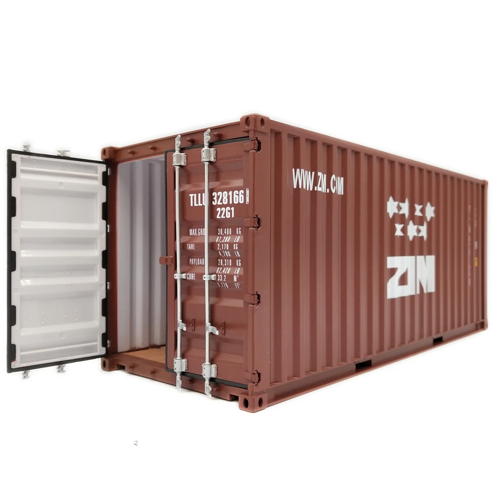 30cm 1:20 Zim Logistics containers model container miniature O.A.S ship model