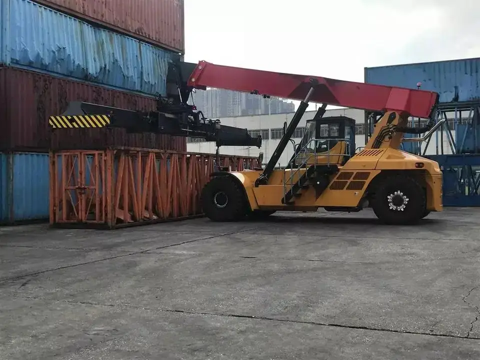 45 Ton Container Reach Stacker SRSC45E for Sale - New Low Price Crane ...
