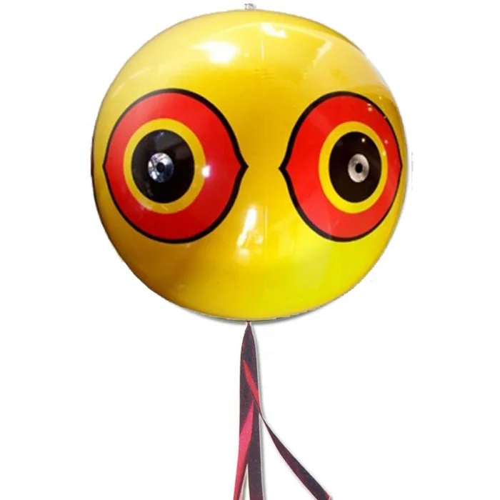 PVC Anti Bird Pest Bird Deterrent Effect Scarer Repellent Eye Balloon Device From the Factory