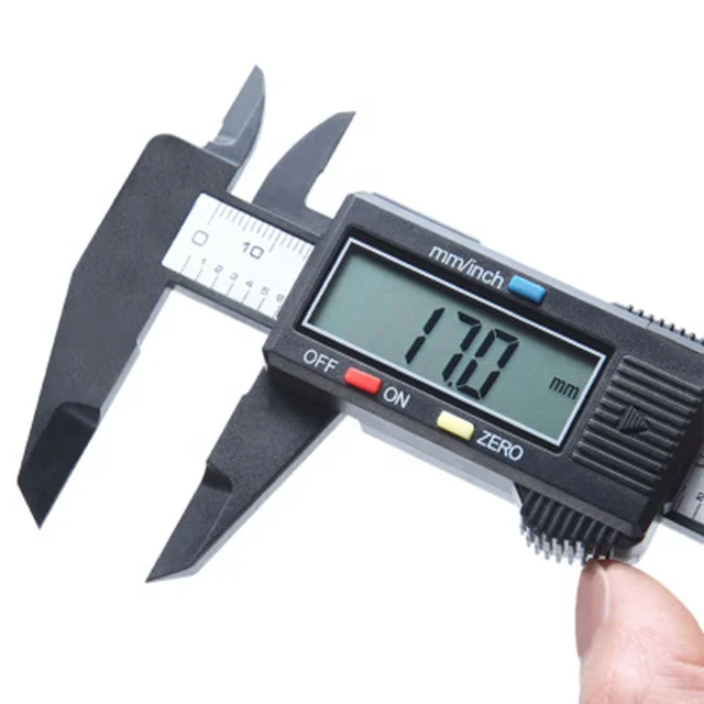 Electronic digital display caliper 0-150MM carbon fiber digital large screen