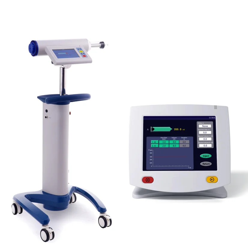 Unique Design of Direct Pressure Sensor CT & MRI Injection System Enhance CT/MRI Scan Injector