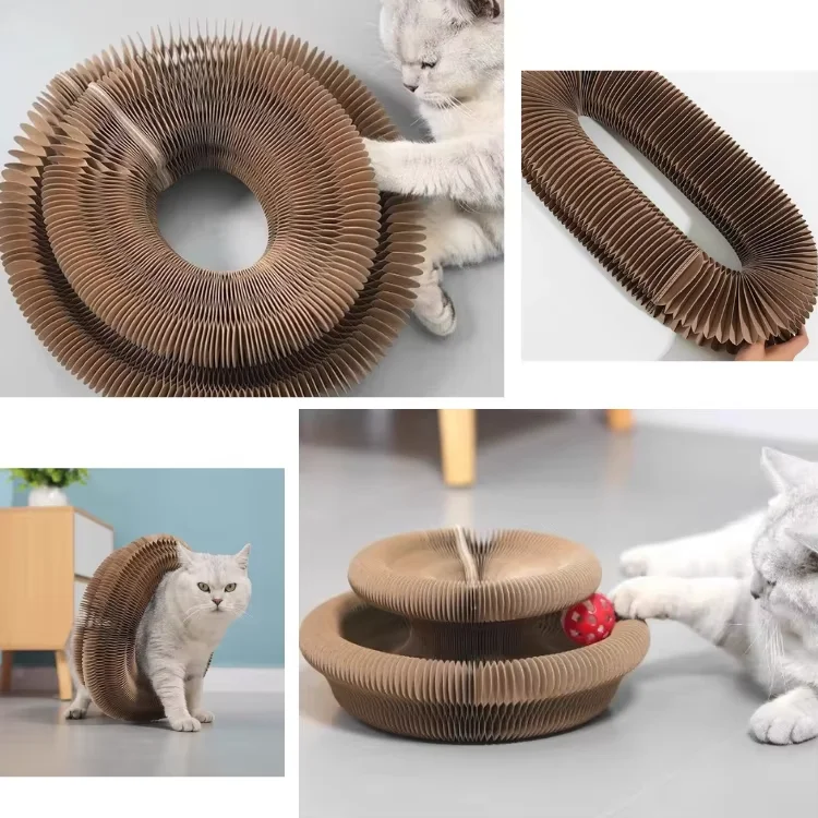 Organ cat Scratch Board Nest Wear-resistant Not to Drop Dandruff cat Toys  Relieve Boredom Corrugated Claw Board cat Supplies2